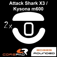 Corepad Skatez PRO Attack Shark X3 / Kysona Aztec / Kysona M600